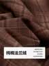 佐丹奴法兰绒衬衫女新款纯棉美式学院风宽松连帽格子衬衫13345860 实拍图