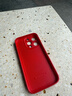 ALittleFlower适用苹果15pro手机壳iphone保护套全包超薄防摔小羊皮纹软壳新年创意国诸事皆顺潮男女款 中国红 实拍图