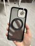 图拉斯支点壳O1S【销量霸榜丨相机按键全包】 适用苹果17promax手机壳iphone16pro磁吸15防摔透明磨砂air 【磨砂黑】 iPhone16Pro（相机按键全包） 实拍图