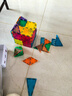 布鲁奇钻面彩窗磁力片儿童玩具男孩3-6岁磁力积木益智玩具男孩生日礼物 实拍图