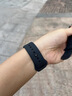 苹果 Apple Watch Series 11/10/9/8/7代原装运动硅胶/耐克表带通用版 全新未使用午夜色硅胶 44mm/45mm/46mm通用 实拍图