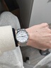 冠琴（GUANQIN）瑞士认证手表男士全自动机械表防水夜光双日历国表商务百搭男表 商务绅士钢带本白（店长推荐） 实拍图