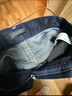 优衣库女装男装宽松廓形牛仔裤/弯刀镰刀裤子479000 482280 479000/08深灰色 27 /160/68A 实拍图