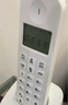 飞利浦（PHILIPS）数字无绳电话机/无线座机/单主机 白色屏幕背光 高清免提 家用办公 DCTG160（白色） 实拍图