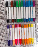 得力（deli）水溶性油画棒24色可水洗旋转出芯蜡笔炫彩棒套装幼儿画画涂色油画棒儿童礼物 实拍图