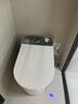 九牧（JOMOO）轻智能马桶家用卫生间恒温抗菌虹吸坐便器泡沫盾无水压限制SQ9650 【黑魔方】旋风魔力泡+免触+NFC 305坑距(290-390以内选择) 实拍图