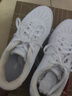 李宁板鞋女鞋低帮厚底增高百搭透气小白鞋滑板鞋耐磨运动休闲鞋 【浮舟】标准白/粉杏色420-6 37 实拍图