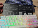 狼蛛（AULA）MINI 60HE磁轴键盘无线蓝牙三模 RT键盘电竞游戏专用客制化机械键盘鼠标套装 网页驱动 8K回报率 MAX白等高线【灵云磁轴】三模RGB 实拍图