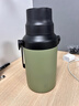 小米大肚保温杯 户外保温水壶 双饮保冷杯  316L便携水杯 橄榄绿 1L 实拍图