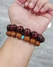 QMXD正宗小叶紫檀手串男士满金星檀木手链男士女款108颗佛珠文玩礼物 20mm男士 实拍图