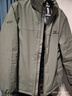 美津浓户外棉服男秋冬夹克外套上衣连帽防风保暖百搭登山服 海绿色  L 实拍图