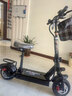永久电动滑板车便携两轮代步车电瓶车迷你小型代驾折叠电动车锂电池 36V黑/35-45KM/7重减震数 实拍图