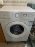 美的（Midea）滚筒洗衣机全自动 8公斤家用超薄 小型租房用 巴氏除菌 MG80V01JPY 以旧换新 国家补贴 京东自营 实拍图