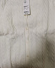 优衣库女装纽花圆领针织开衫/毛衣外套空调衫通勤秋冬新款481477 01 乳白色 M 实拍图