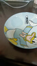 迪士尼8英寸深盘子可爱卡通陶瓷釉下彩耐高温盛儿童少女好看菜盘 乐悠8寸盘-唐老鸭 无规格 实拍图