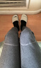 浪莎【秋上新】保暖裤男士单件羊毛护膝棉毛裤加绒加厚秋冬秋裤 深灰 实拍图