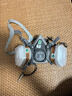 3M6200防毒面具口罩防尘防有机气体防甲醛农药化工喷漆等配6006滤盒 多种气体防护 7件套 实拍图