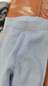 顶瓜瓜儿童保暖裤男童加绒裤子内穿秋裤女童校服神器秋冬季加厚打底裤 加绒蓝色 140cm 身高130-140，体重45-55斤 实拍图