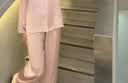 丝界真丝睡衣女100%桑蚕丝简约纯色凉感情侣休闲家居服丝绸套装礼物 实拍图