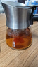 入一山河飘逸壶旅行飘逸杯泡茶壶茶水分离玻璃304不锈钢茶杯套装 600ml 升级款2.0 实拍图