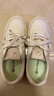 拉夏贝尔女鞋板鞋女新款百搭小白鞋软底休闲运动鞋子女 米卡其-A 38 实拍图