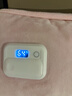 彩虹热水袋充电暖水袋暖手宝取暖器暖脚暖肚子智能数显暖宝宝 粉色 实拍图