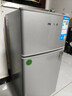 华宝小冰箱小型家用出租房用冷藏冷冻两用一级能效节能省电迷你宿舍寝室办公室二门电冰箱 【一级能效】58L银色【三天不到一度电】 实拍图