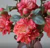 花点馨意仿真花高档牡丹花束室内客厅假花插花摆件仿生绢花 玫红色1支4755 实拍图