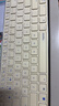 雷柏（Rapoo）9500S 110键无线/蓝牙多模键鼠套装 刀锋超薄紧凑便携无线键盘 支持Windows/MacOS双系统 白色  实拍图