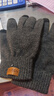 GRGN羊毛手套男女冬季户外时尚触屏防寒保暖加厚骑行开车针织毛线手套 实拍图