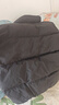 杰克·琼斯（JACK&JONES）男装秋冬季羽绒服男士短款保暖加厚宽松无帽蓄热鸭绒外套 E43纯黑色 第一批 M （175） 实拍图