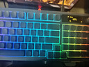 狼蛛（AULA）S99无线蓝牙有线三模键盘机械手感 游戏电竞专用RGB背光拼色静音键盘鼠标套装mac电脑键盘 S99Pro星云冰蓝【多功能显示屏】三模RGB 实拍图