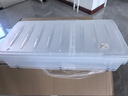 禧天龙床底收纳箱玩具整理箱被子储物箱扁平双开盖带轮 透明54升2个装 实拍图