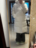 波司登（BOSIDENG）于适同款25新款羽绒服男女同款情侣长款连帽面包服外套 【店长推荐】沙石米|8F06 M 165/88A 体重约110-120斤 实拍图