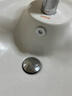 BSITN铜面盆溢水口塞子止逆阀挡板洗手洗脸盆溢水口通用防臭配件BP018 实拍图