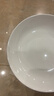 红牡丹纯白碗盘组合陶瓷米饭碗餐具家用骨瓷饭盘套装釉下彩白色盘子碗具 纯白16件套（4.5澳10个+8饭6个） 实拍图