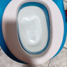 日康（rikang）儿童马桶 宝宝坐便器婴儿便盆 PU软垫三合一功能 蓝色X2004-2 实拍图