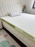 红蜻蜓（RED DRAGONFLY）乳胶床垫1.5米x2.0米记忆棉软垫家用卧室榻榻米垫子海绵租房专用 印花双拼-白绿【厚约6cm】 双人床-150x200cm【不易塌陷】 实拍图