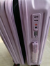 纯奢（CHEYSIR）五轮超大容量行李箱万向轮PC拉杆箱男女学生旅行箱密码箱包皮箱子 经典款-熏衣紫·减震刹车功能 20英寸 -抗菌内里【常规4轮-小型登机箱】 实拍图