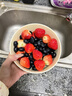 京鲜生 丹东红颜草莓300g+蓝莓15mm*3盒/125g 美莓生鲜水果礼盒 实拍图