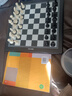 得力（deli）磁吸国际象棋儿童学生黑白磁性比赛训练益智折叠款加大号 实拍图
