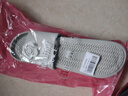 洁丽雅拖鞋男夏浴室洗澡防滑家居室内EVA大码男士凉拖鞋居家用夏季防臭 灰色 41-42 【标准码】 实拍图