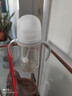 贝亲（Pigeon）自然离乳PPSU重力球吸管奶瓶 双把手240mL6月+(附带6月+12月奶嘴) 实拍图