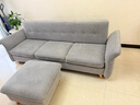 京东家居清洗/布艺沙发床垫窗帘地毯办公地毯深度清洗/除尘除污渍除黄斑除螨/高温蒸汽消毒/同城快速上门服务 4座布艺沙发高温蒸汽深度清洗 实拍图
