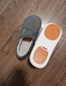 京东京造【厚底防滑】棉拖鞋男士冬季室内居家毛拖保暖全包碳灰色42-43 实拍图