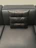 美柏真皮大黑牛沙发意式极简全真皮沙发客厅头层牛皮黑色豆腐块皮沙发 三人位3.3米【颜色可选】 V-max【顶光粒面半青皮】 实拍图