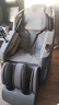 奥克斯（AUX）按摩椅606R旗舰之王12头+12头双机芯家用全身太空舱2025全自动多功能中医养生电动小户型沙发老人 40头双机芯灰丨高腿360°揉搓+电动升降太极刮揉 实拍图