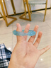芯奢蓝冰狐狸手镯女士叠戴海蓝色蝴蝶手串女清冷感小众气质小红书同款 手镯 实拍图
