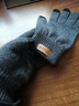 GRGN羊毛手套男女冬季户外时尚触屏防寒保暖加厚骑行开车针织毛线手套 实拍图