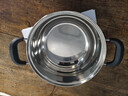 爱仕达（ASD）汤锅 304不锈钢小蒸锅 蒸煮一体汤锅 22CM燃气电磁炉通用奶锅B1-Z 实拍图